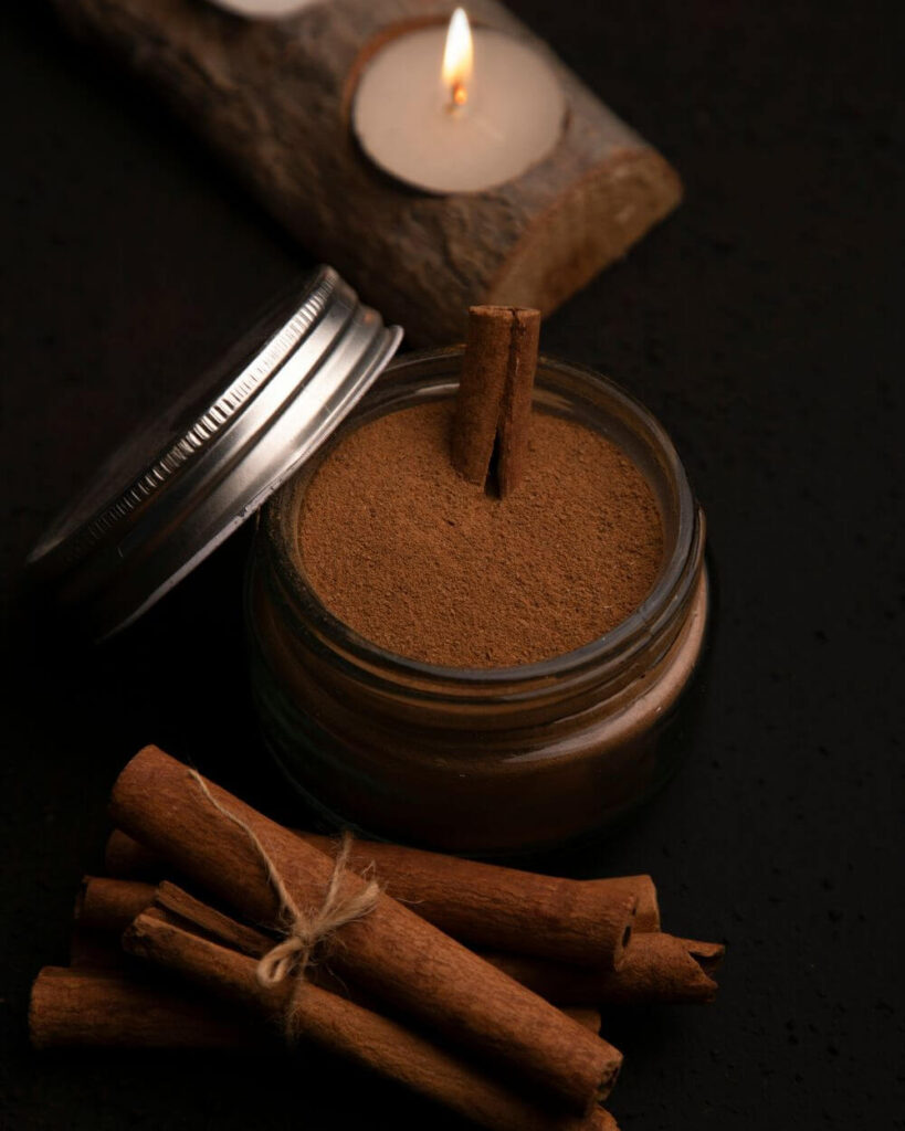 A money spell that uses cinnamon