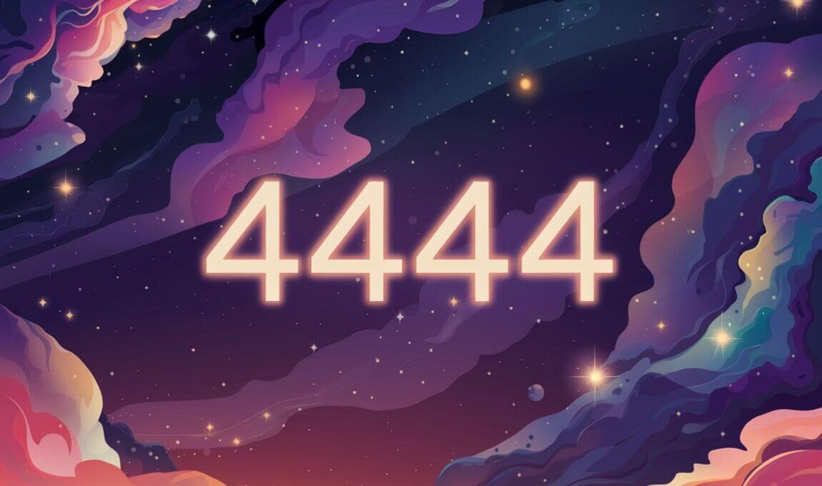 Angel number 4444 meaning